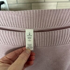 lululemon athletica Pink Sweater-poncho